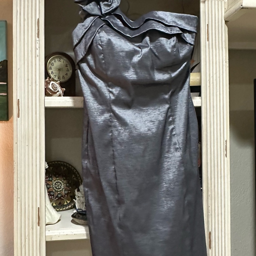 Elegant Gray Women's Dress